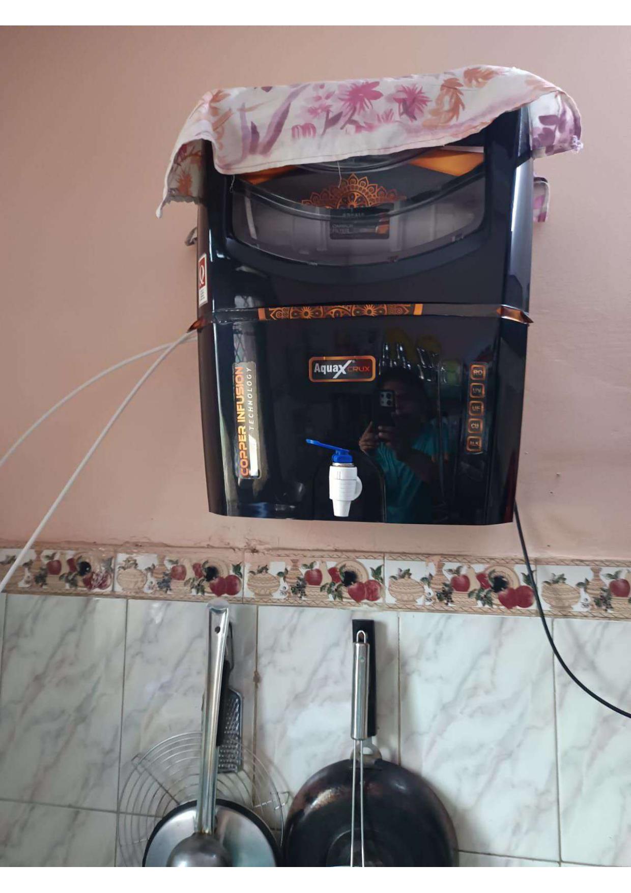 AquaX RO purifier install