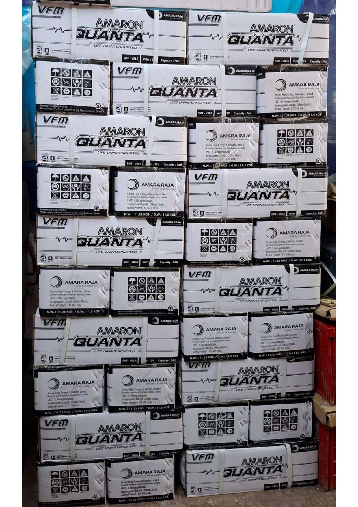 Amaron Quanta battery stock